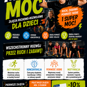 Zajęcia dla dzieci i młodzieży MAM MOC (1 x zajęcia)